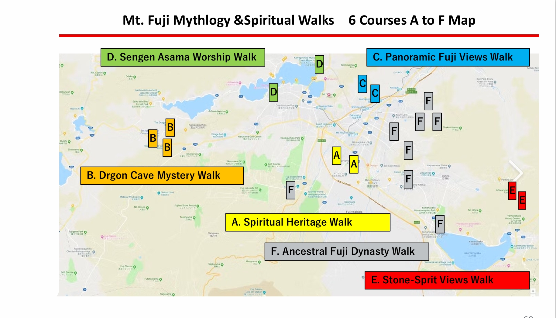 Mt. Fuji Mythology & Spiritual Walks　   "A. Spiritual Heritage Walk"
